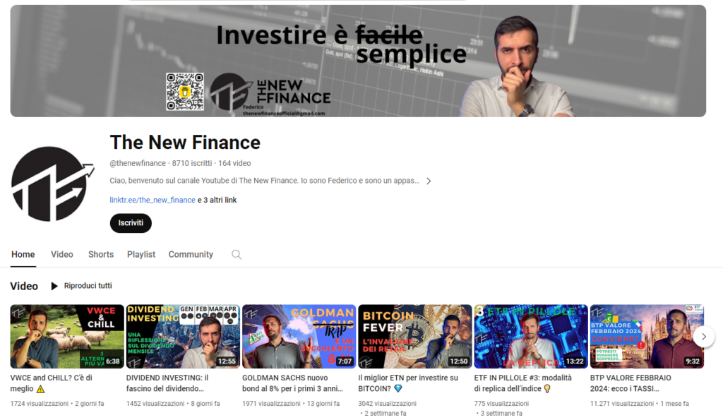 the new finance, intervista investitori